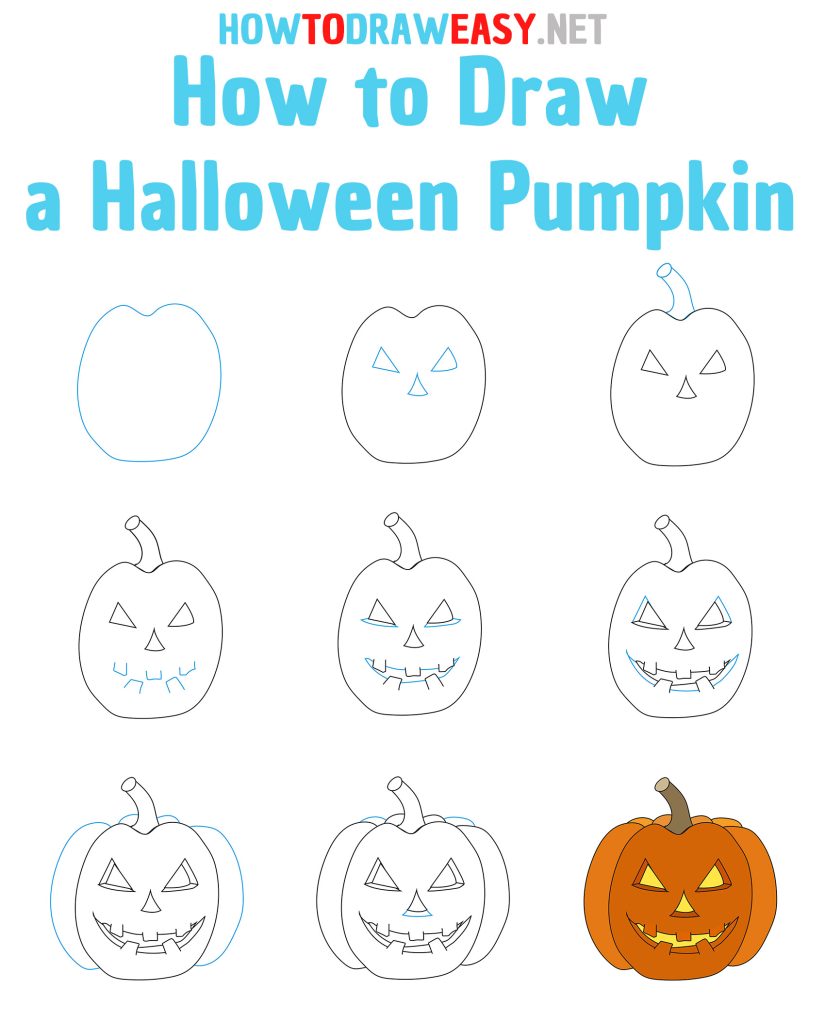 How to make a Halloween Pumpkin step by step - Complete Gardering